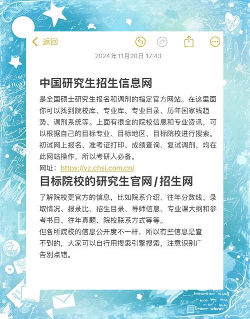 中国研究生院官网硕士招生信息网的深度解析