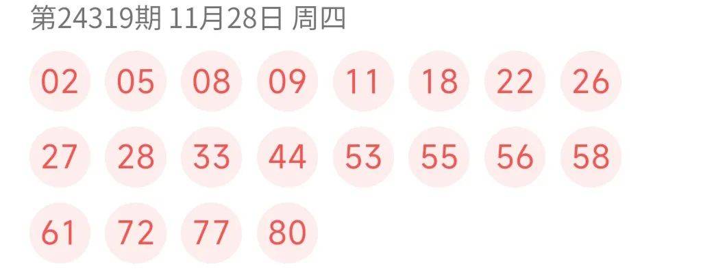 查询快乐8今晚开奖结果