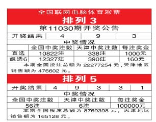 今晚排列5开奖时间